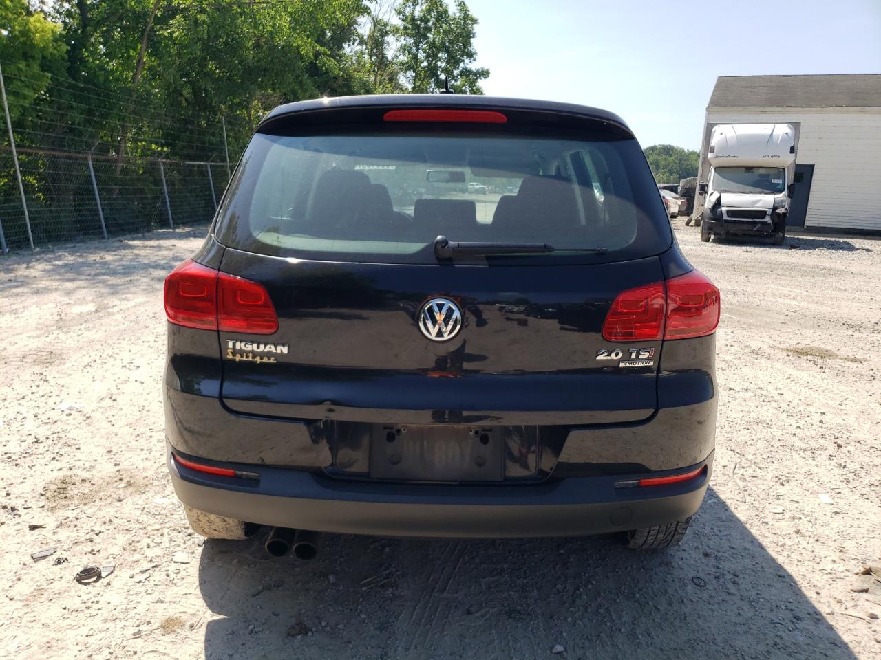 2014 Volkswagen Tiguan S VIN: WVGBV3AX6EW625154 Lot: 62318375