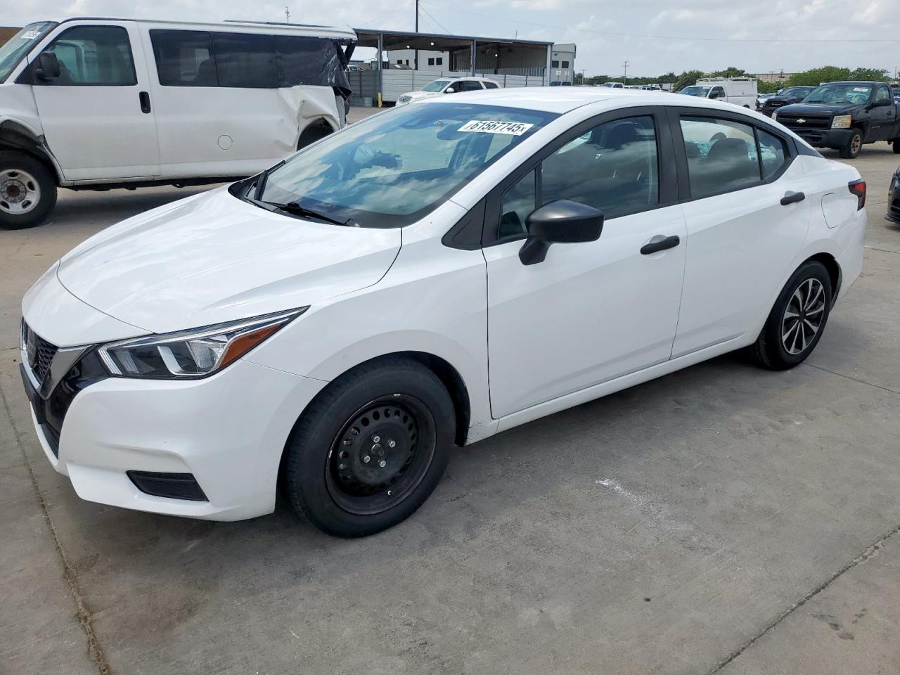 2022 Nissan Versa S للبيع في Grand Prairie، TX - Hail