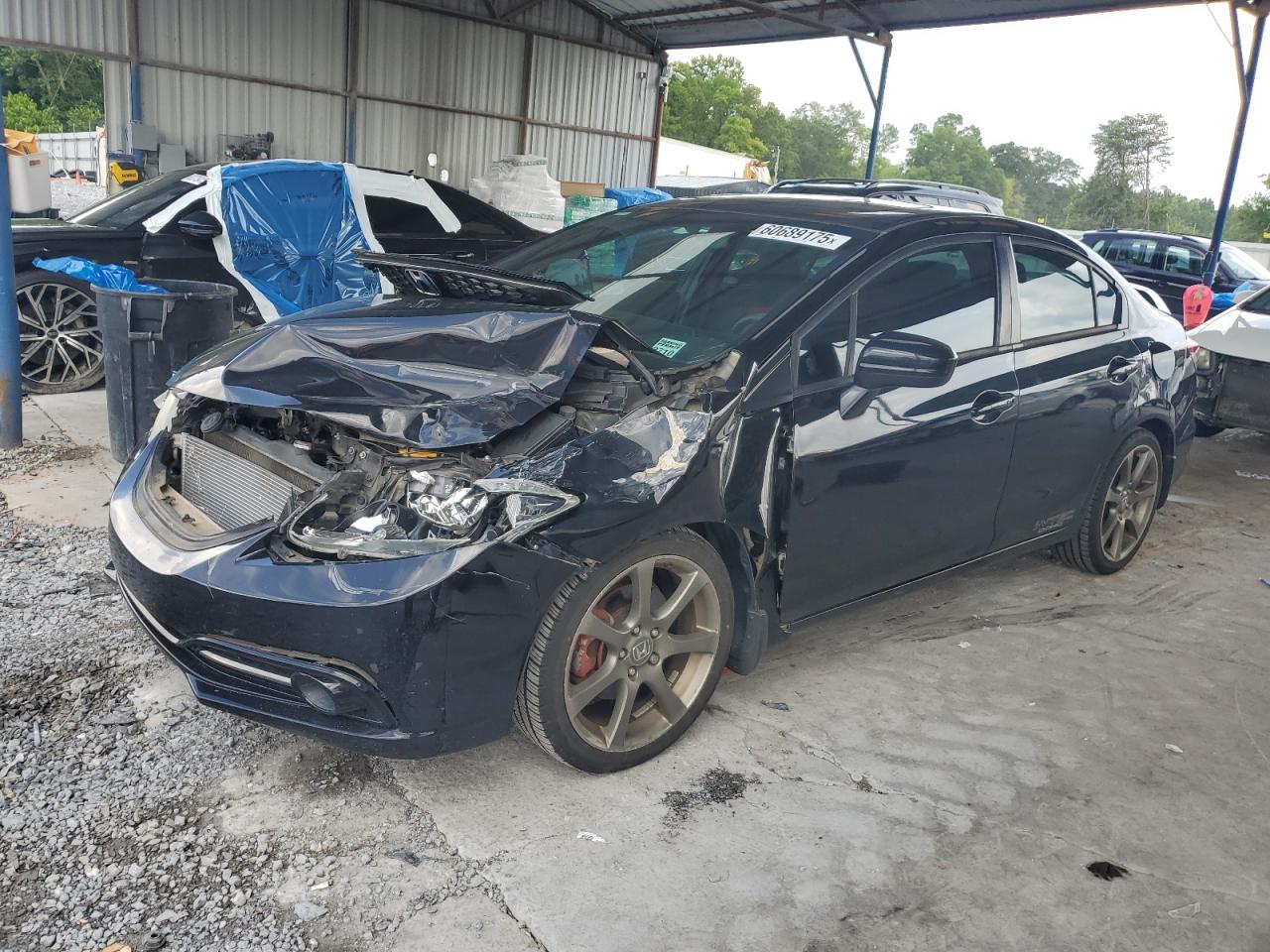 2017 Honda Civic Si იყიდება Cartersville-ში, GA - Front End