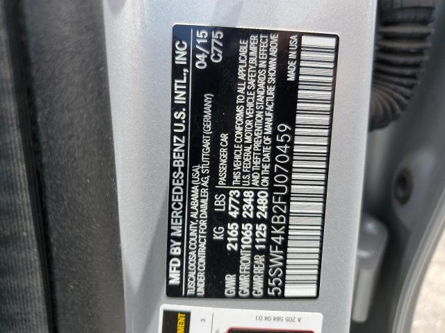 2015 MERCEDES-BENZ C 300 4MATIC
