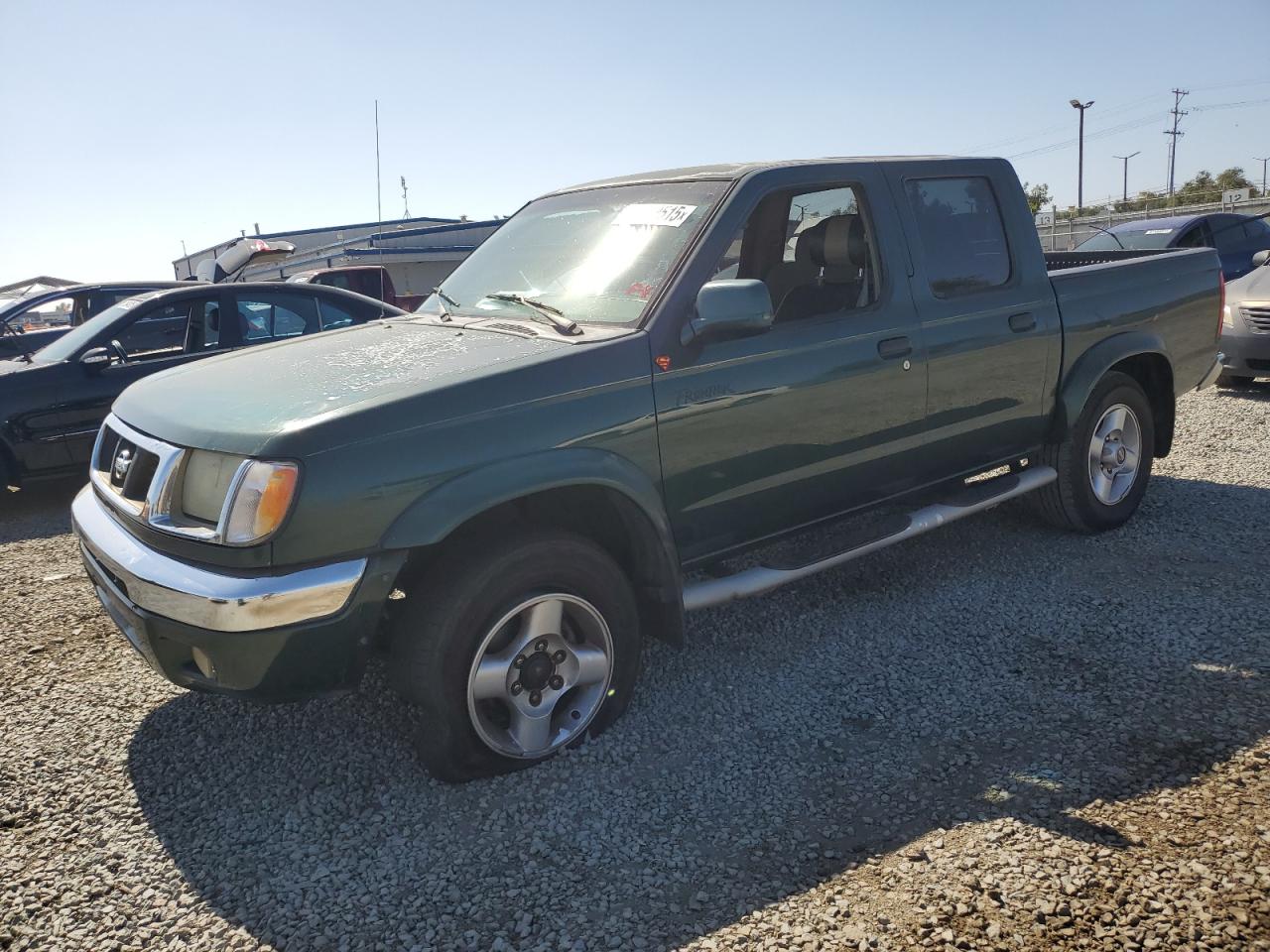 2000 Nissan Frontier Crew Cab Xe на продаже в San Diego, CA - Front End