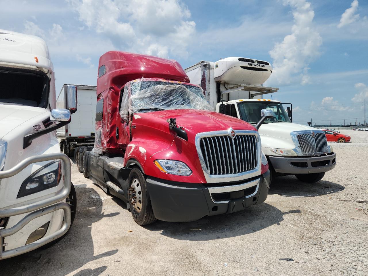 2024 International Lt625 Semi Truck на продаже в Tulsa, OK - Rollover