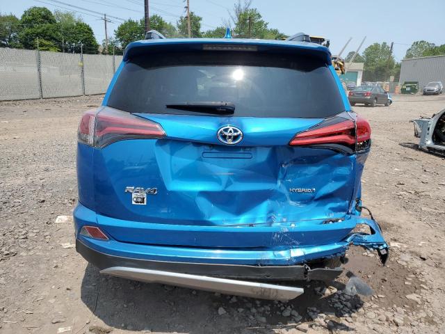  TOYOTA RAV4 2018 Синий
