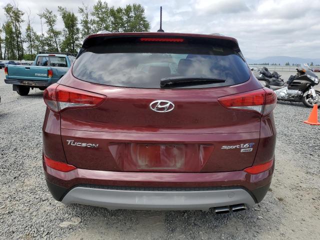  HYUNDAI TUCSON 2017 Czerwony