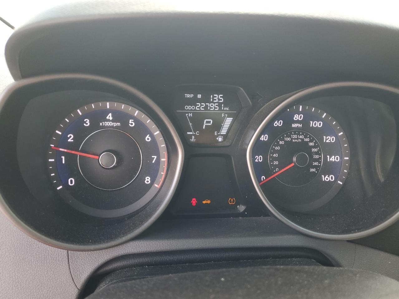 2013 Hyundai Elantra Gls VIN: 5NPDH4AEXDH411393 Lot: 62668905