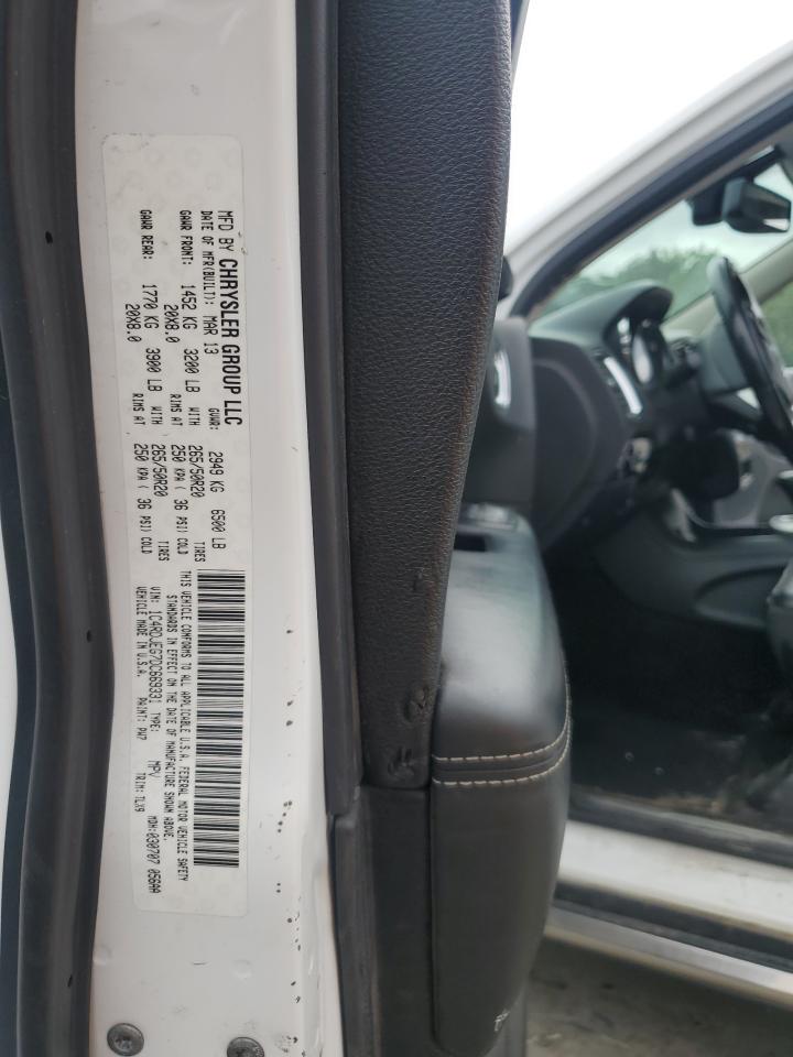 2013 Dodge Durango Citadel VIN: 1C4RDJEG7DC669331 Lot: 60137545