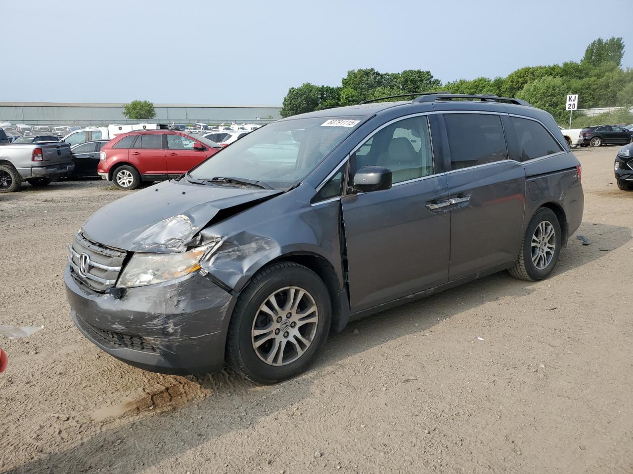 2012 Honda Odyssey Exl for Sale in Davison, MI - Front End
