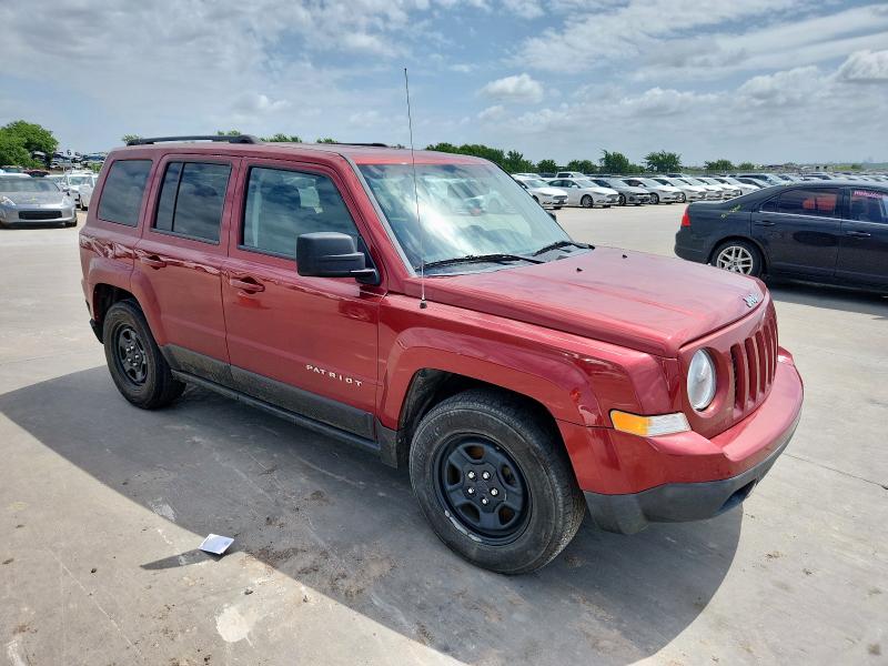Parquets JEEP PATRIOT 2016 Red