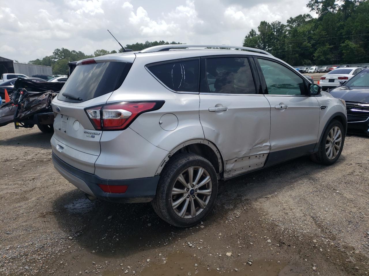 2017 Ford Escape Titanium VIN: 1FMCU9J92HUB72615 Lot: 63051195