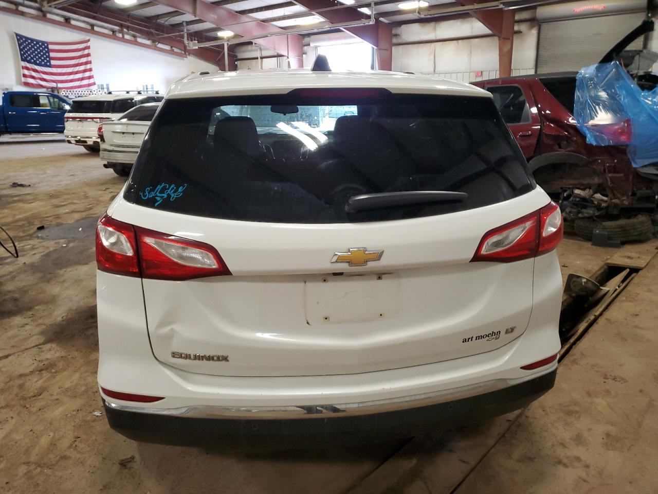 2018 Chevrolet Equinox Lt VIN: 2GNAXJEV1J6312676 Lot: 62719635