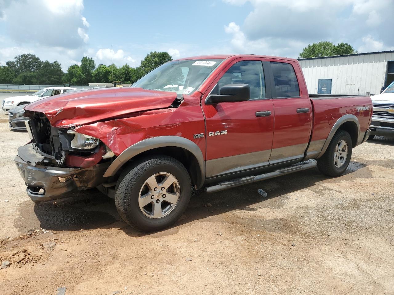 2010 Dodge Ram 1500  იყიდება Shreveport-ში, LA - Front End