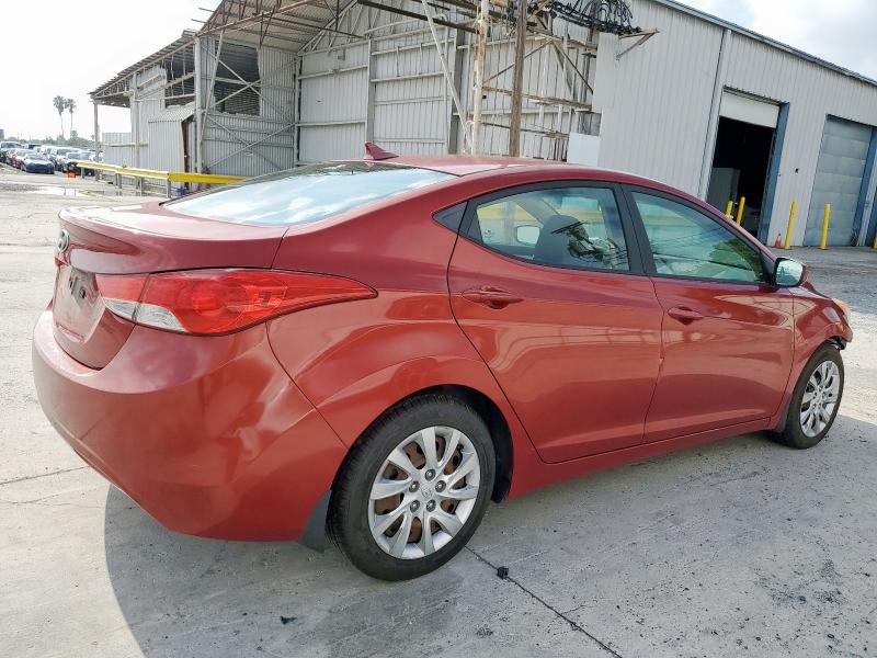  HYUNDAI ELANTRA 2012 Czerwony