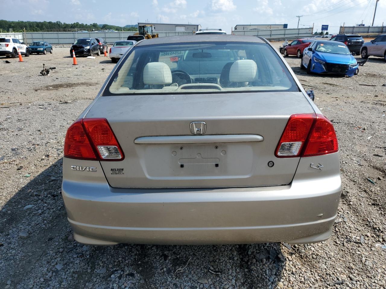 HONDA CIVIC 2005 VIN 2HGES16585H530066 фото 6