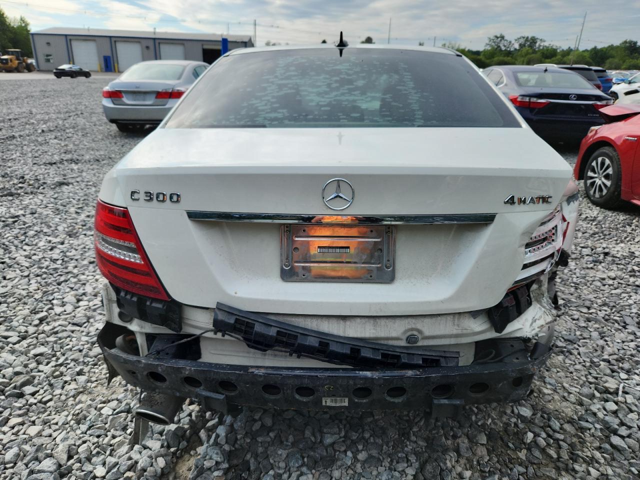 2012 Mercedes-Benz C 300 4Matic VIN: WDDGF8BB6CR233512 Lot: 60822185