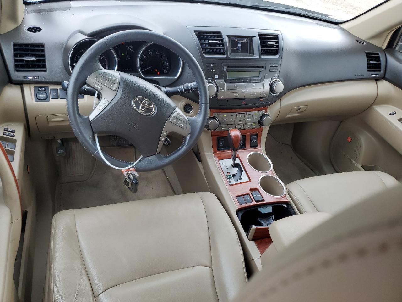 2009 Toyota Highlander Limited VIN: JTEDS42A692092530 Lot: 62880045