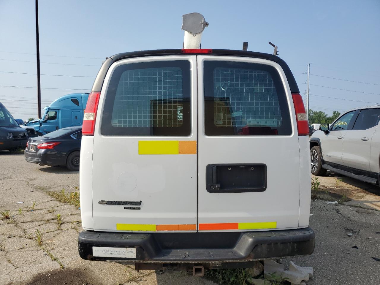 2013 Chevrolet Express G2500 VIN: 1GCWGFCA4D1193993 Lot: 61037425