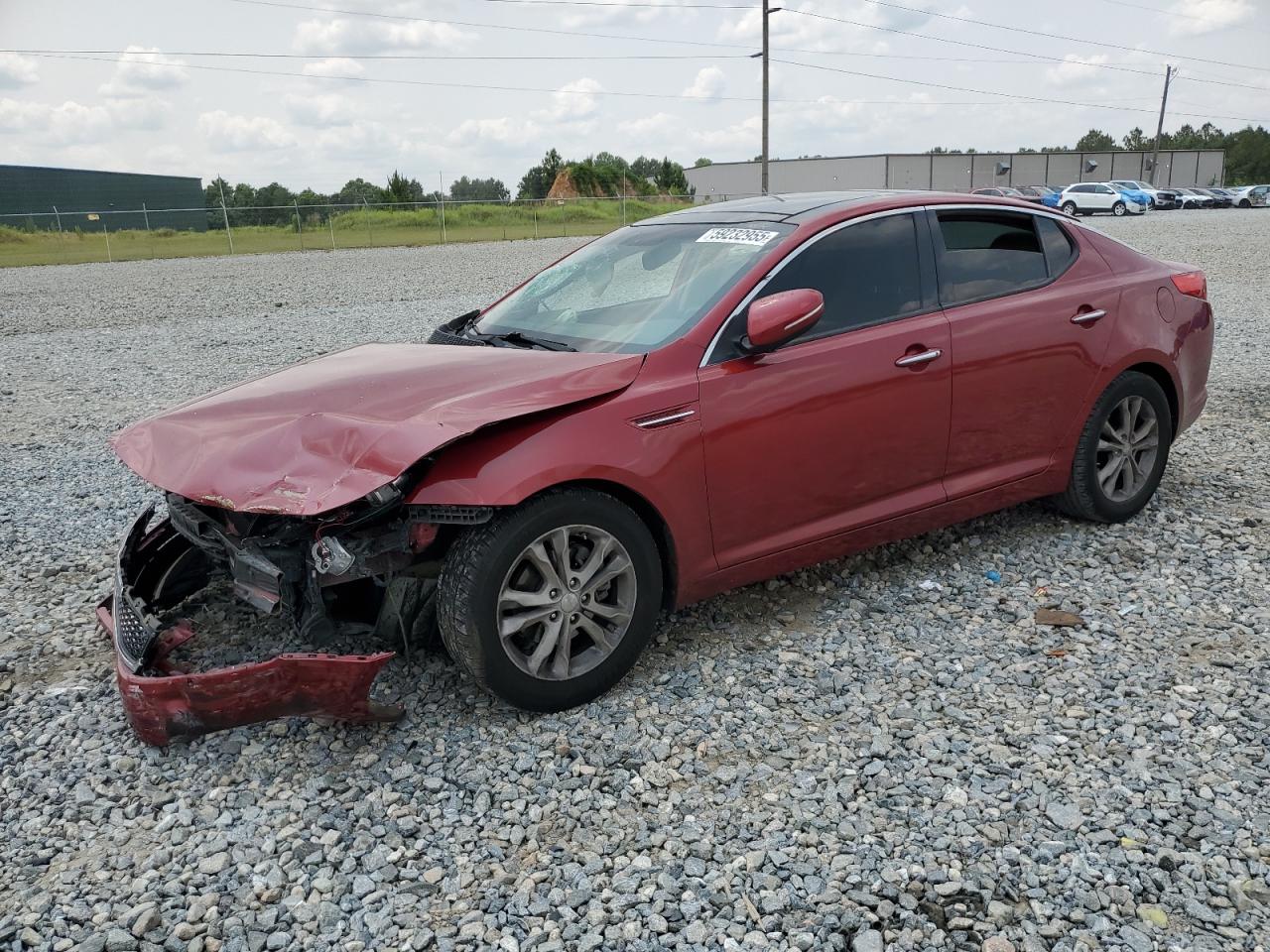 2012 Kia Optima Ex на продаже в Tifton, GA - Side