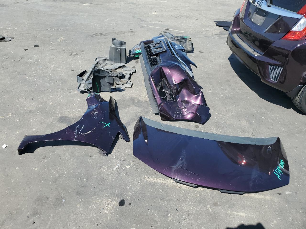 2016 Honda Fit Ex VIN: 3HGGK5H9XGM701954 Lot: 62600115