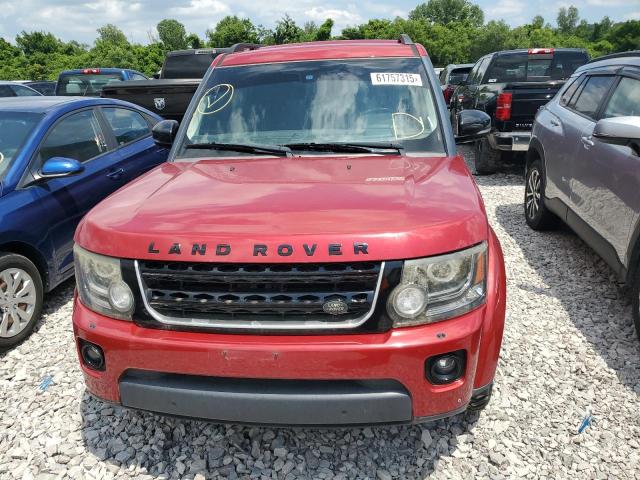 Parquets LAND ROVER LR4 2015 Red