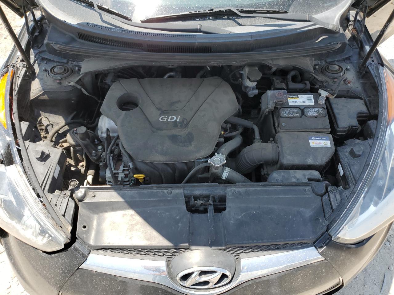 2016 Hyundai Veloster VIN: KMHTC6AD7GU256806 Lot: 61082055