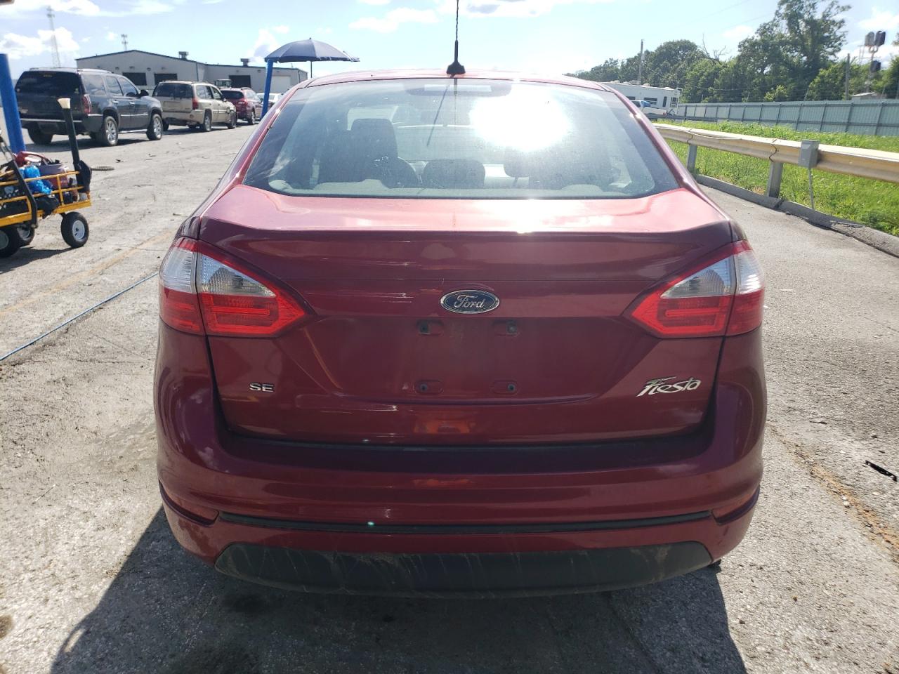 2017 Ford Fiesta Se VIN: 3FADP4BJ3HM172323 Lot: 62481395