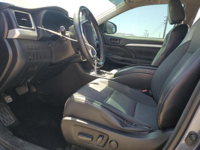  TOYOTA HIGHLANDER 2016 Blue