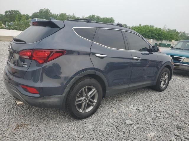  HYUNDAI SANTA FE 2017 Granatowy