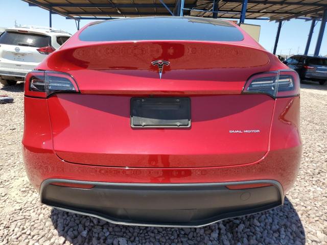  TESLA MODEL Y 2023 Красный