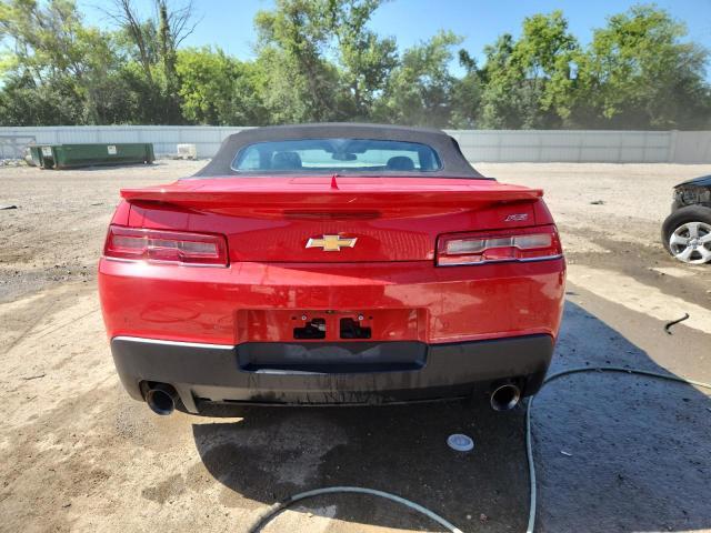  CHEVROLET CAMARO 2015 Красный