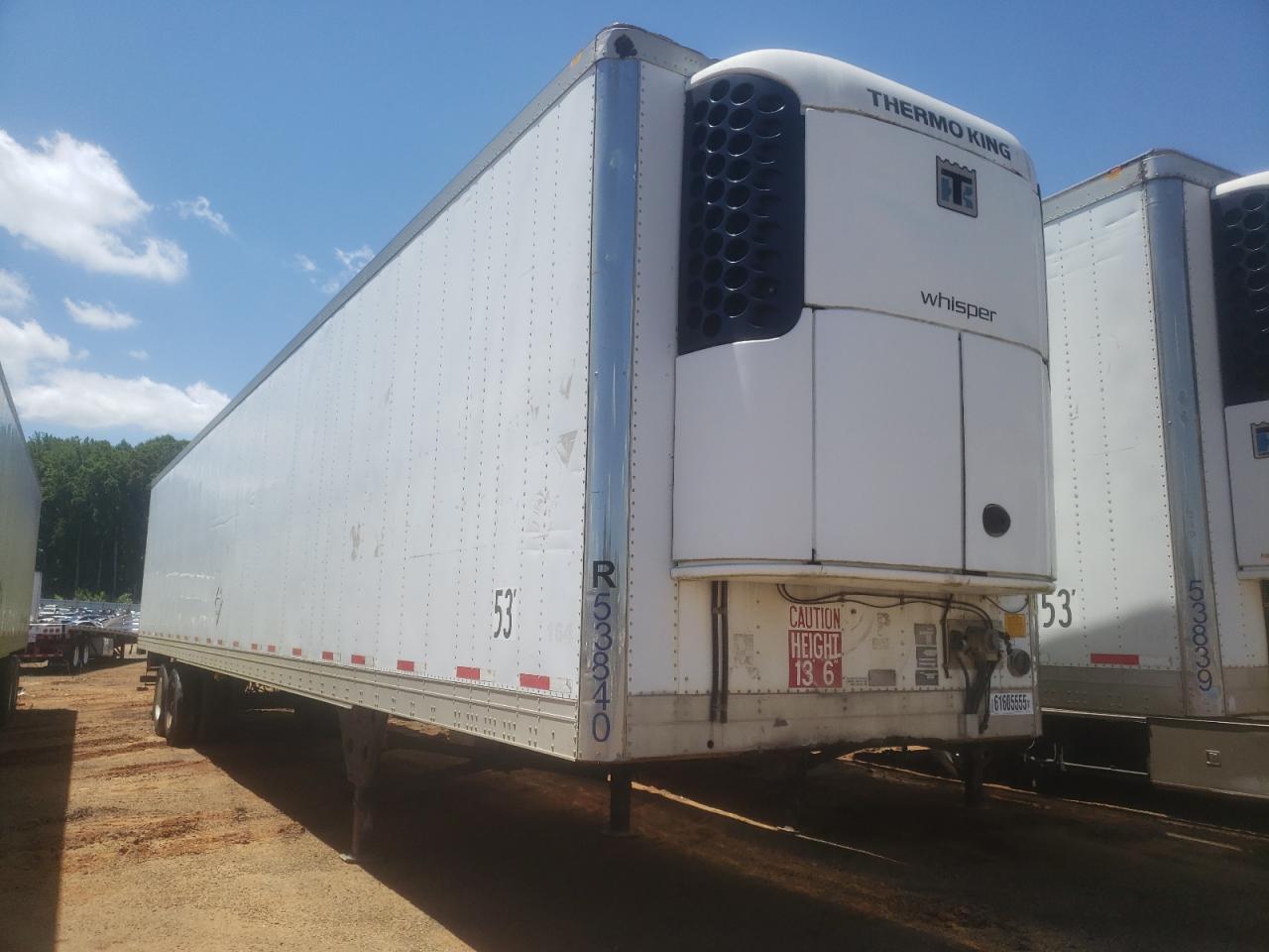 2010 Utility Refrigerated Van Trailer იყიდება Mocksville-ში, NC - Normal Wear
