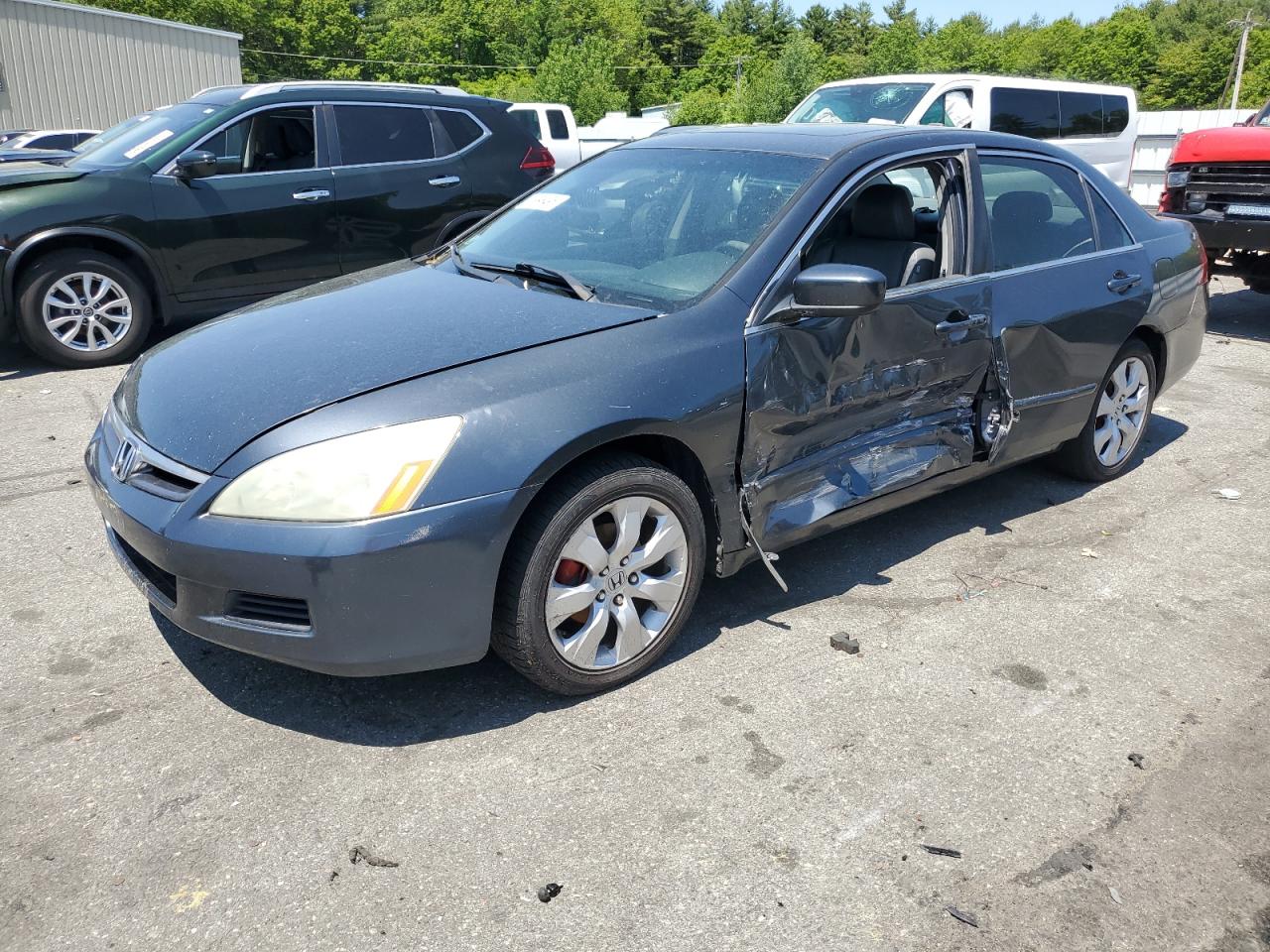 2007 Honda Accord Ex продається в Exeter, RI - Side