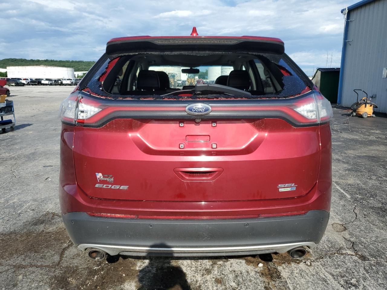 2018 Ford Edge Sel VIN: 2FMPK4J91JBC07778 Lot: 62349295