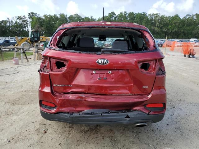  KIA SORENTO 2019 Red