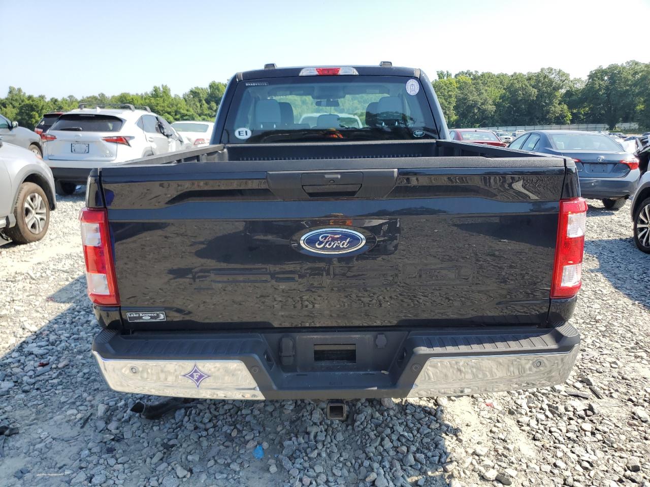 2022 Ford F150 Super Cab VIN: 1FTEX1EB5NKF25181 Lot: 61473315