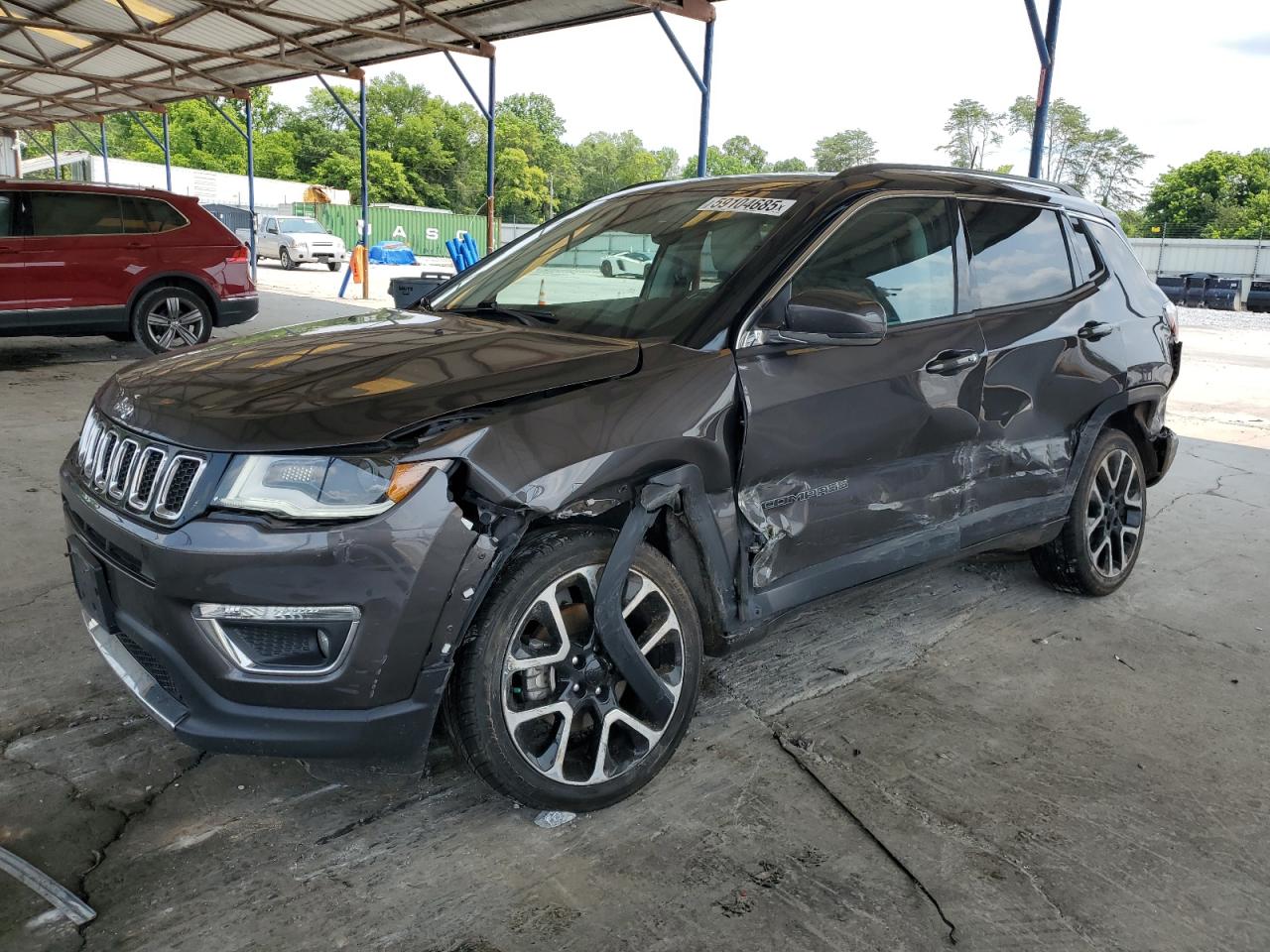 2018 Jeep Compass Limited იყიდება Cartersville-ში, GA - All Over