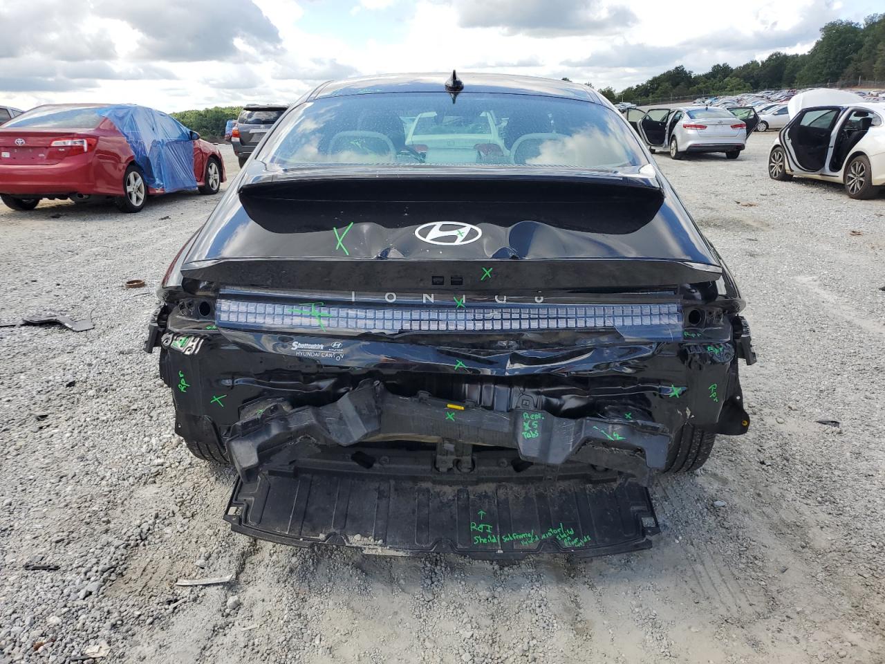 2024 Hyundai Ioniq 6 Sel VIN: KMHM34AA1RA061450 Lot: 61058915