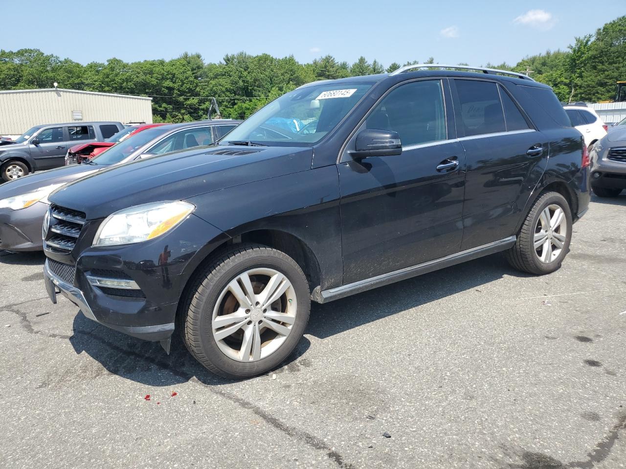 2013 Mercedes-Benz Ml 350 4Matic للبيع في Exeter، RI - Front End