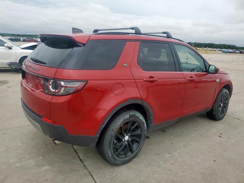  LAND ROVER DISCOVERY 2019 Czerwony