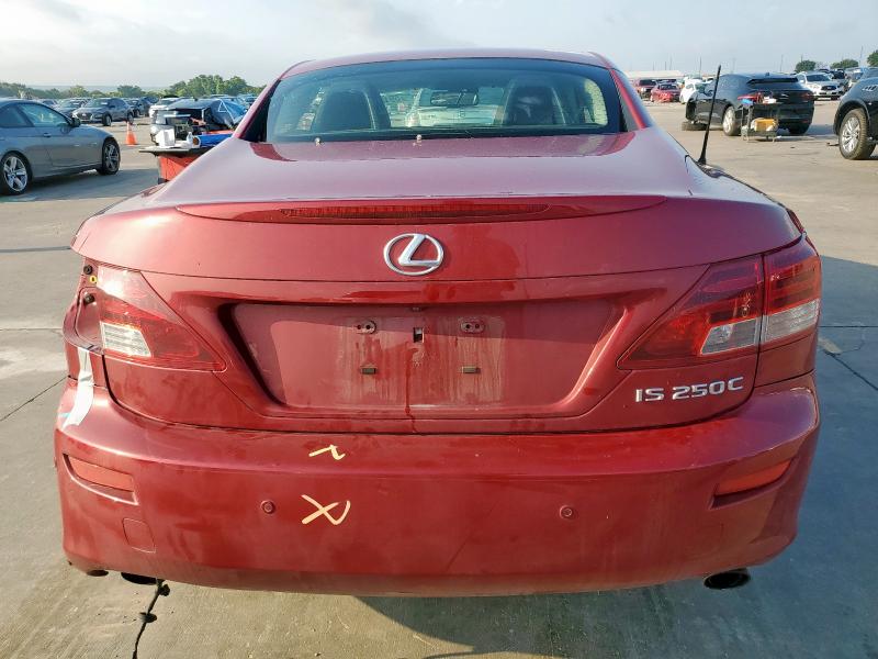  LEXUS IS 2015 Czerwony
