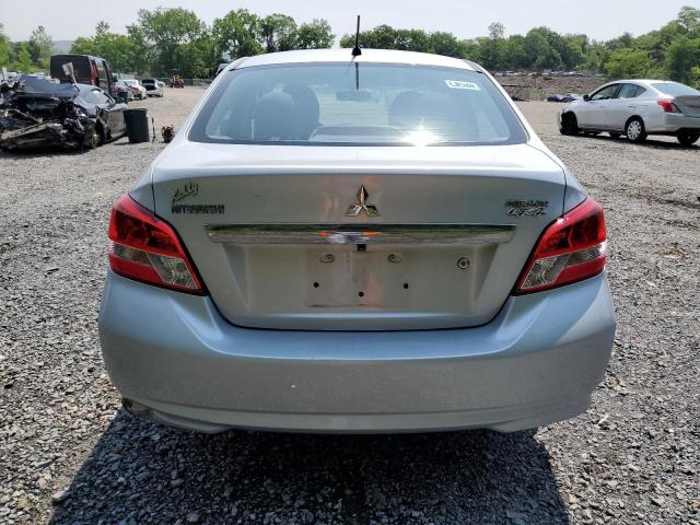  MITSUBISHI MIRAGE 2018 Silver