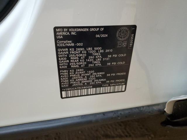 2024 VOLKSWAGEN ATLAS SEL  