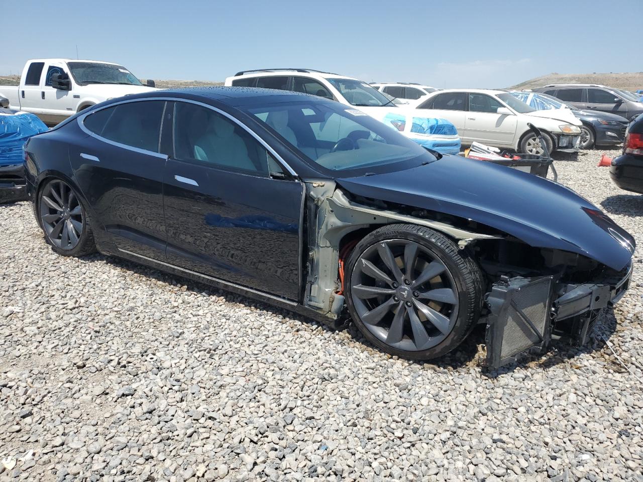 2017 Tesla Model S VIN: 5YJSA1E23HF203001 Lot: 62503205