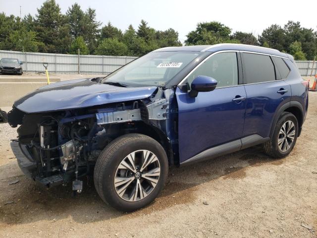  NISSAN ROGUE 2021 Синий
