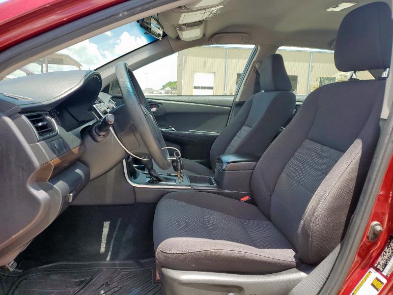 TOYOTA CAMRY 2015 Red