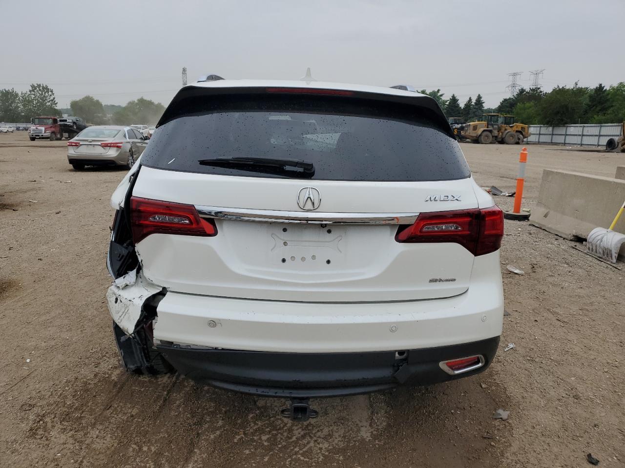 2014 Acura Mdx Advance VIN: 5FRYD4H84EB027797 Lot: 60854935