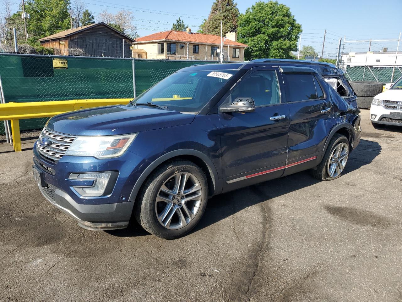 2016 Ford Explorer Limited на продаже в Denver, CO - Rear End
