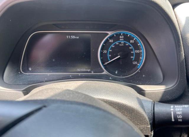  NISSAN LEAF 2020 Black