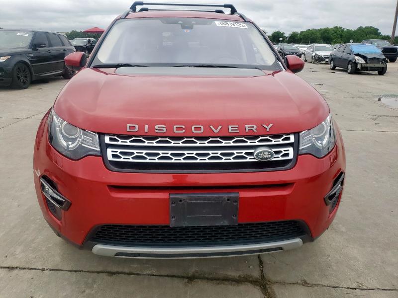  LAND ROVER DISCOVERY 2019 Czerwony