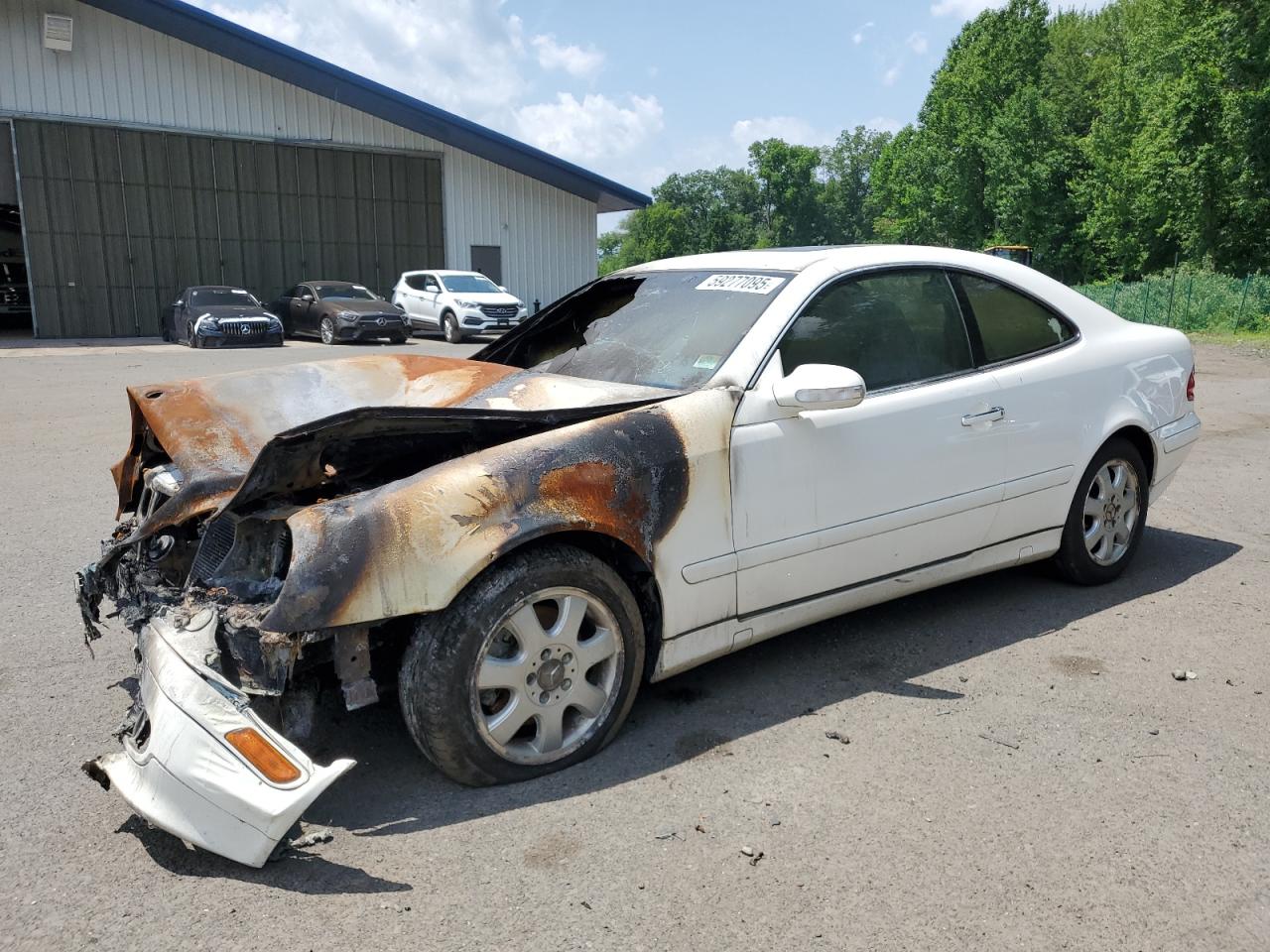 MERCEDES-BENZ CLK-CLASS 2002 VIN WDBLJ65G82T118283