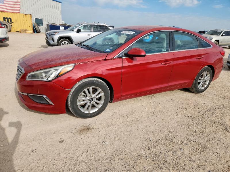  HYUNDAI SONATA 2017 Красный